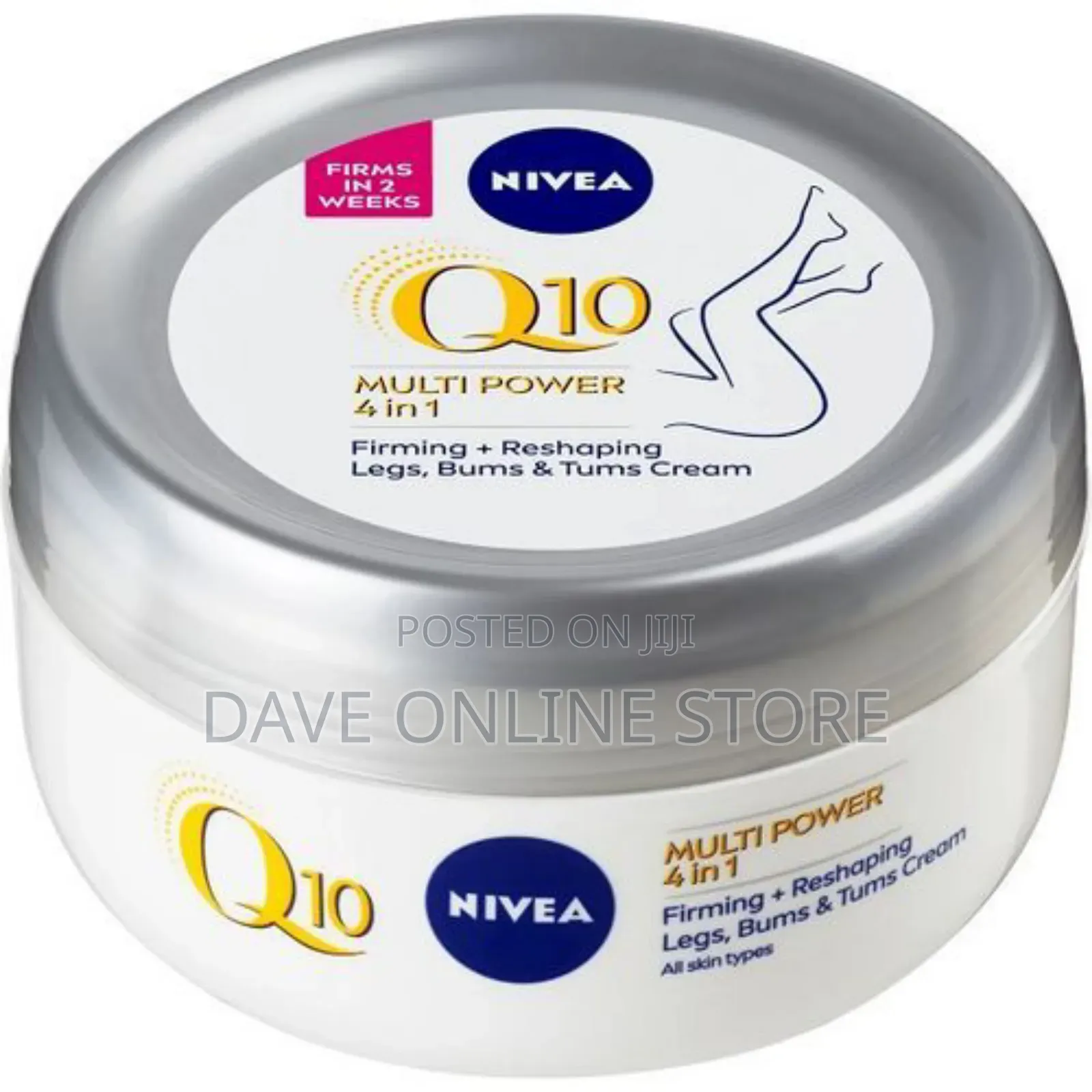 NIVEA Q10 Multi Power 4in1 Firming + Reshaping Cream, 300ml