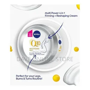 NIVEA Q10 Multi Power 4in1 Firming + Reshaping Cream, 300ml