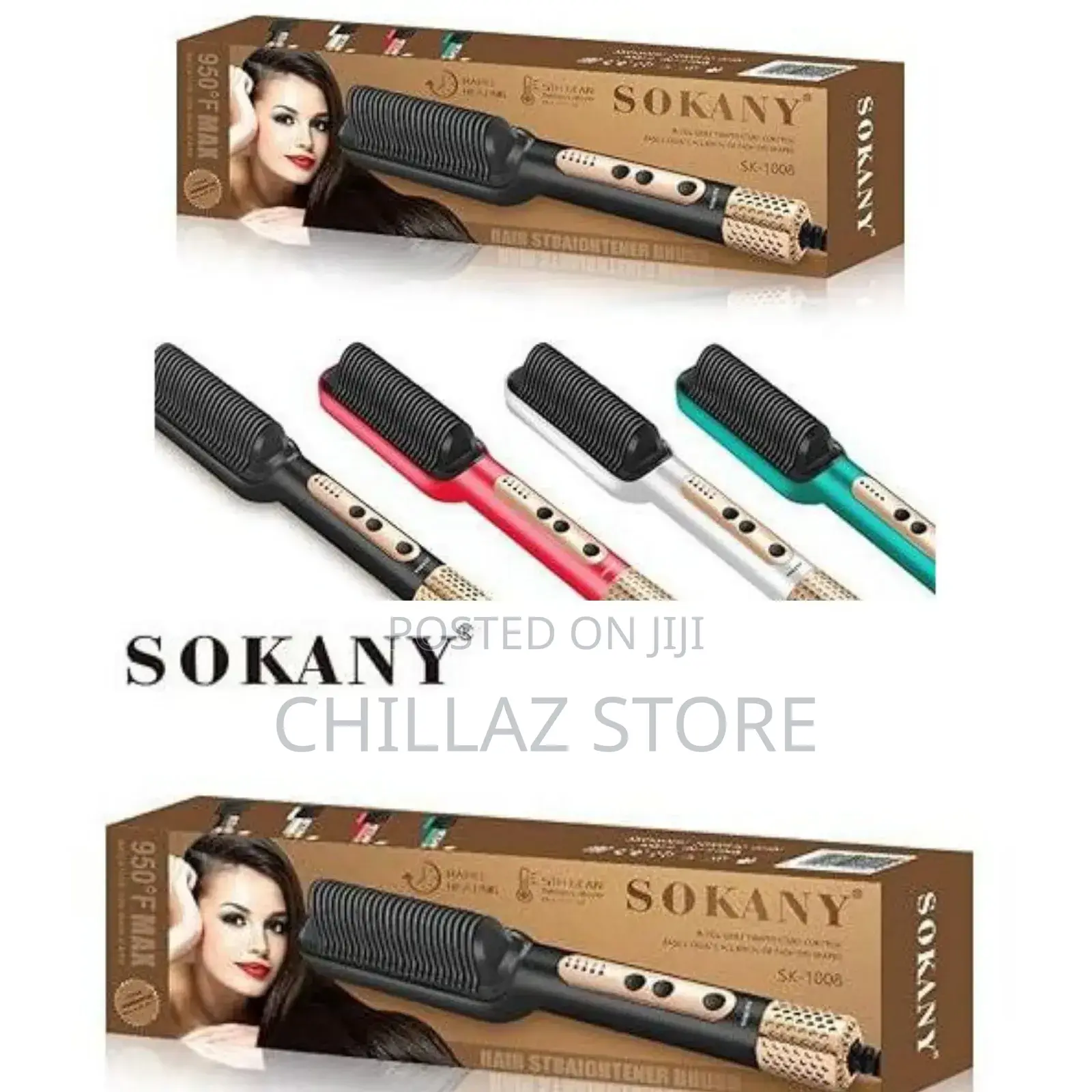 Electric Sokany Hair Comb
