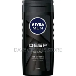 NIVEA MEN Men Deep Shower Gel for Men, 250 Ml