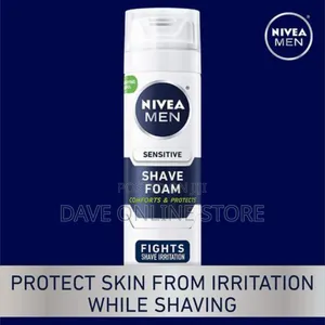 NIVEA Men Shaving Foam - Soothes Sensitive Skin