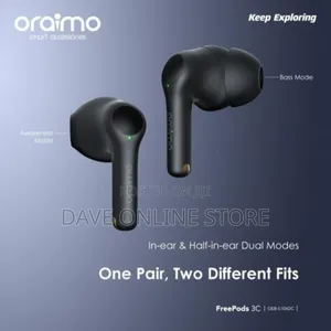 Oraimo Freepods 3C ENC Calling Noise Cancellation Earbuds