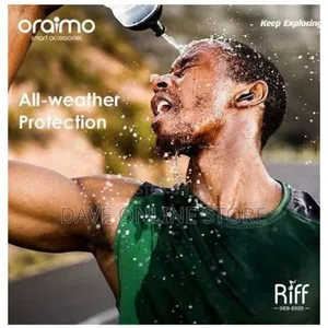 Oraimo Pods Riff True Wireless Earbuds - Black