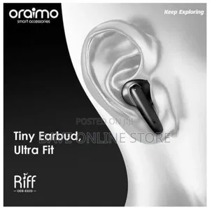 Oraimo Pods Riff True Wireless Earbuds - Black