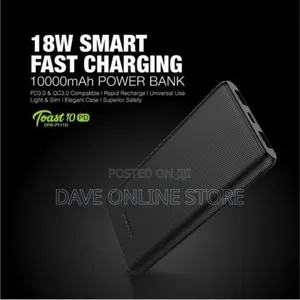 Oraimo Toast 10 PD Type-C Fast Charge - Black