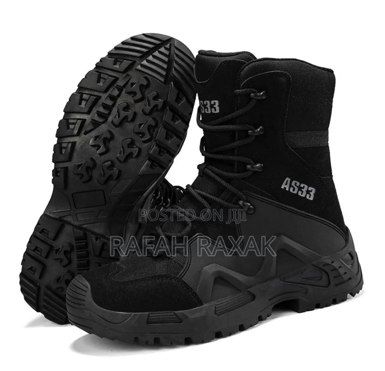 Original Black Waterproof A533 Combat Desert Army Boot