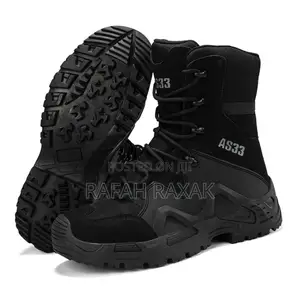 Original Black Waterproof A533 Combat Desert Army Boot
