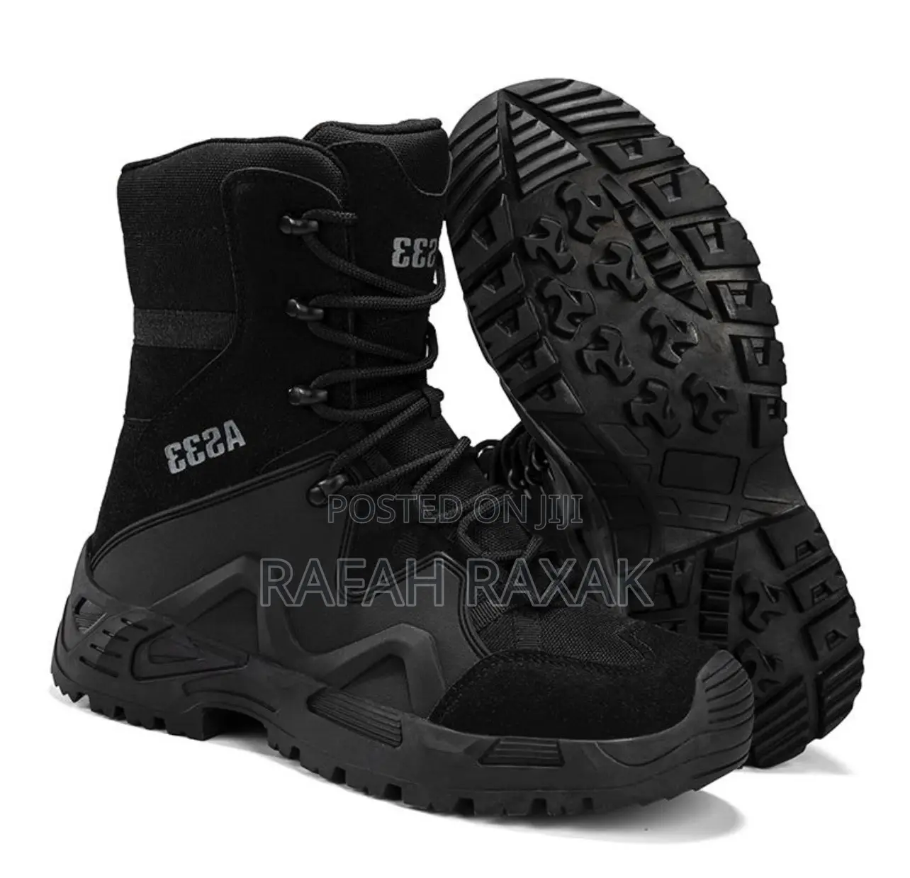 Original Black Waterproof A533 Combat Desert Army Boot