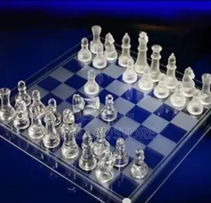 Table Glass Chess