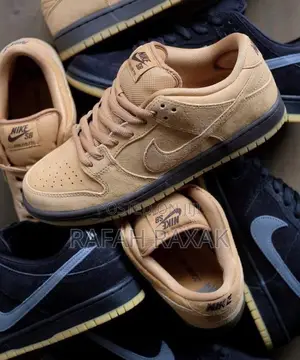 Original Nike SB Dunk Low Pro Wheat Mocha Suede Sneaker