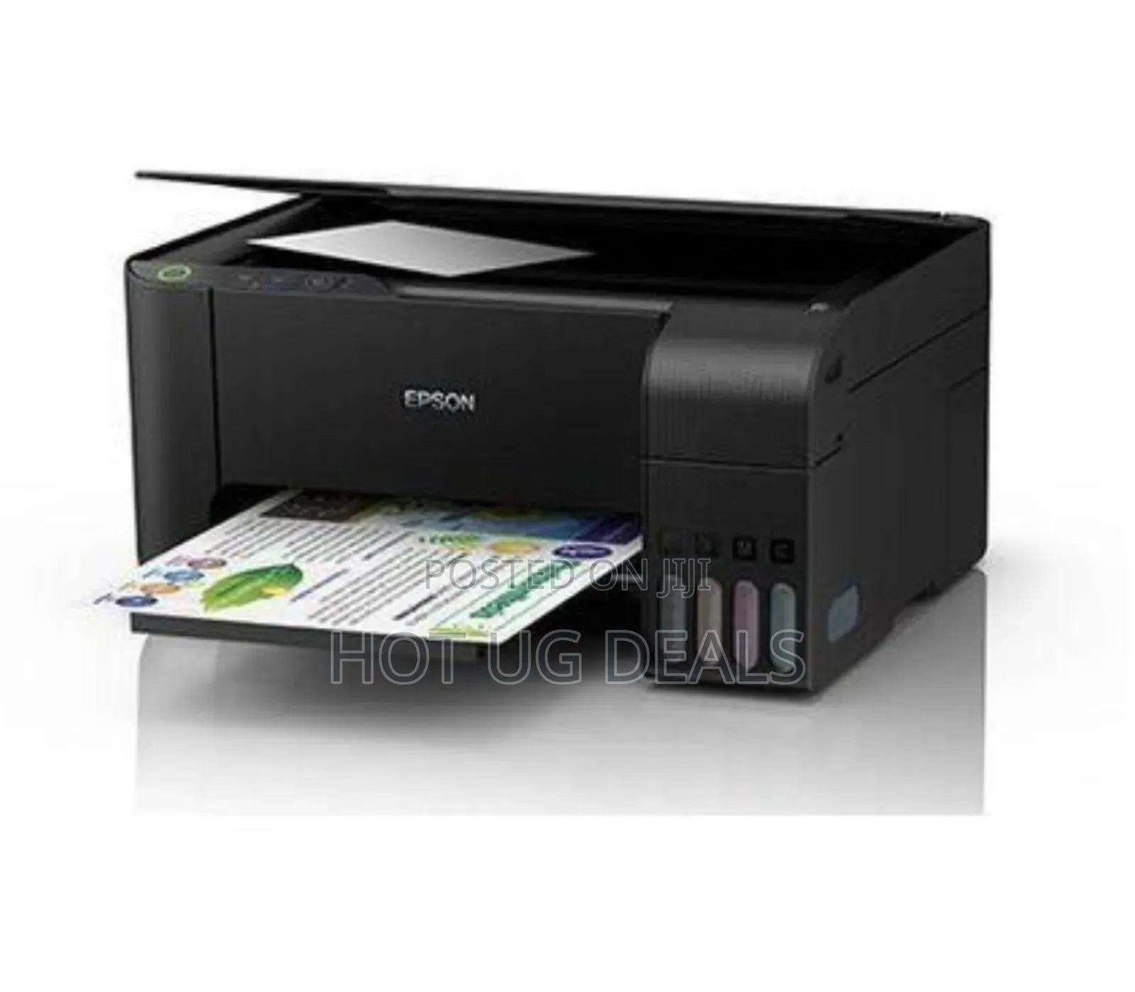 Epson Ecotank L3210 Multifunction Inktank Printer - Black