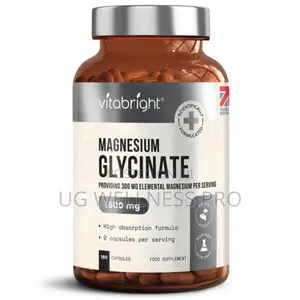 Vitabright Magnesium Glycinate - 1500mg High Strength