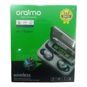 Oraimo Earbuds Air F9 Pro + HIFI Quality Bluetooth 5.0