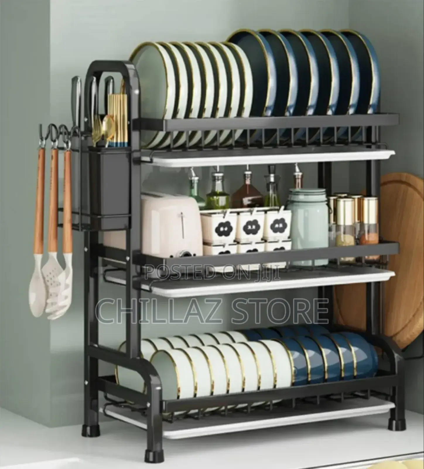 Stainless 3 Layer Dish Rack
