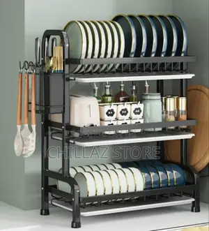 Stainless 3 Layer Dish Rack