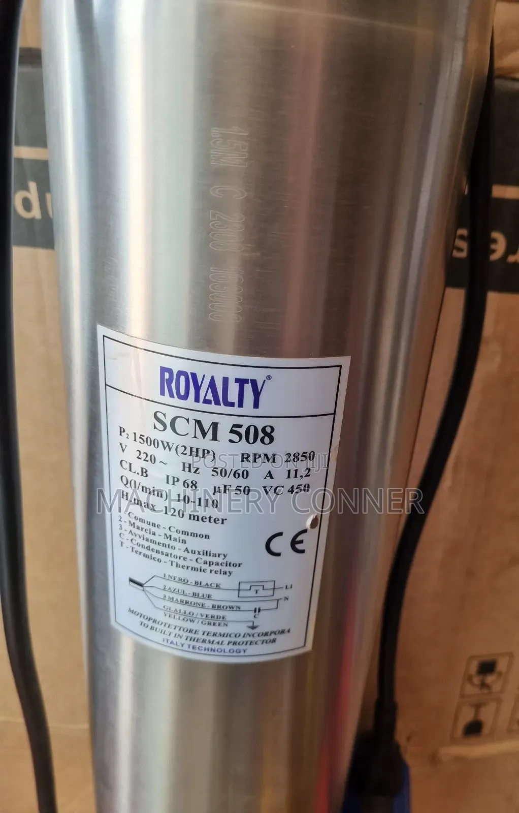 120m Immerse Pump Royality