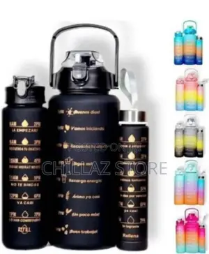 Brand Water Bottle Set