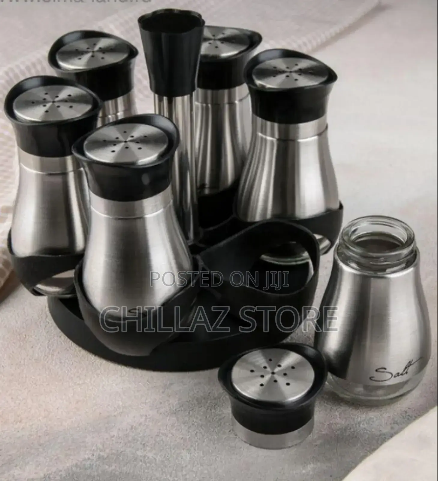Salt Shaker Bottle Set
