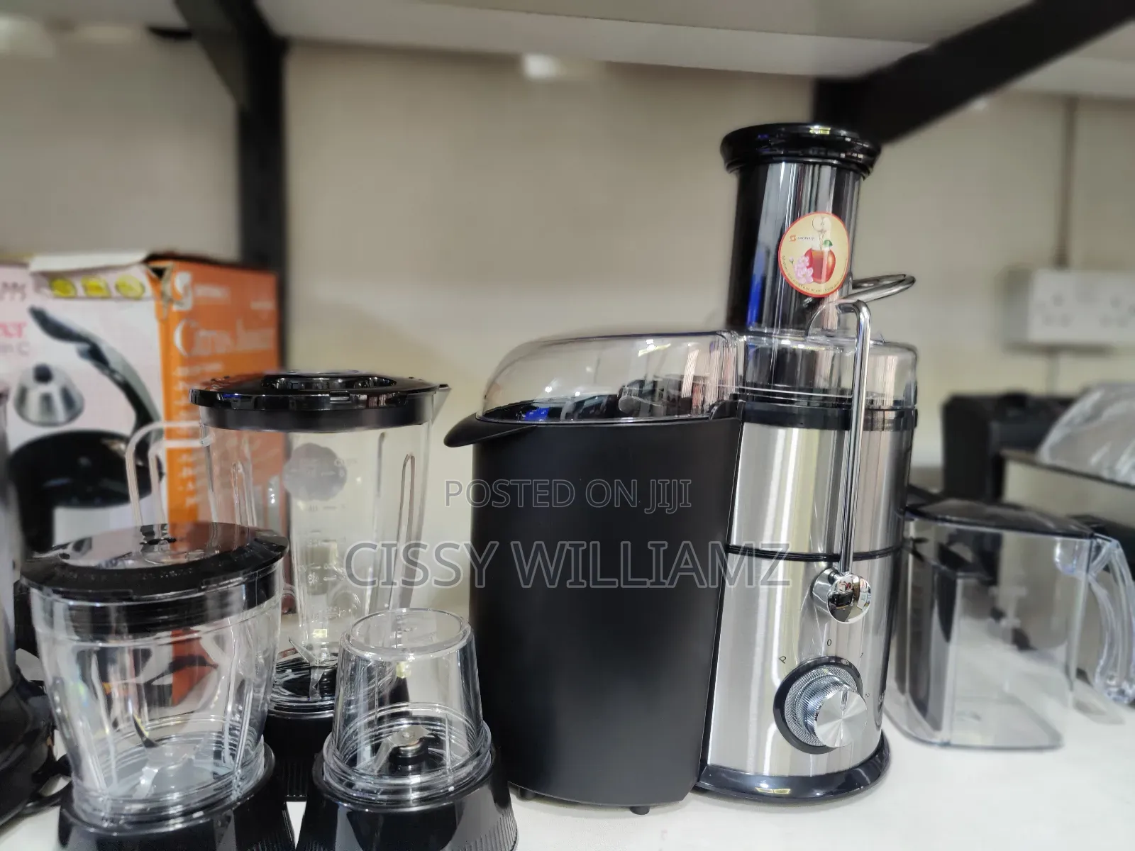 Sayona 4in1 Juice Extractor Food Processor/Juice Extractor