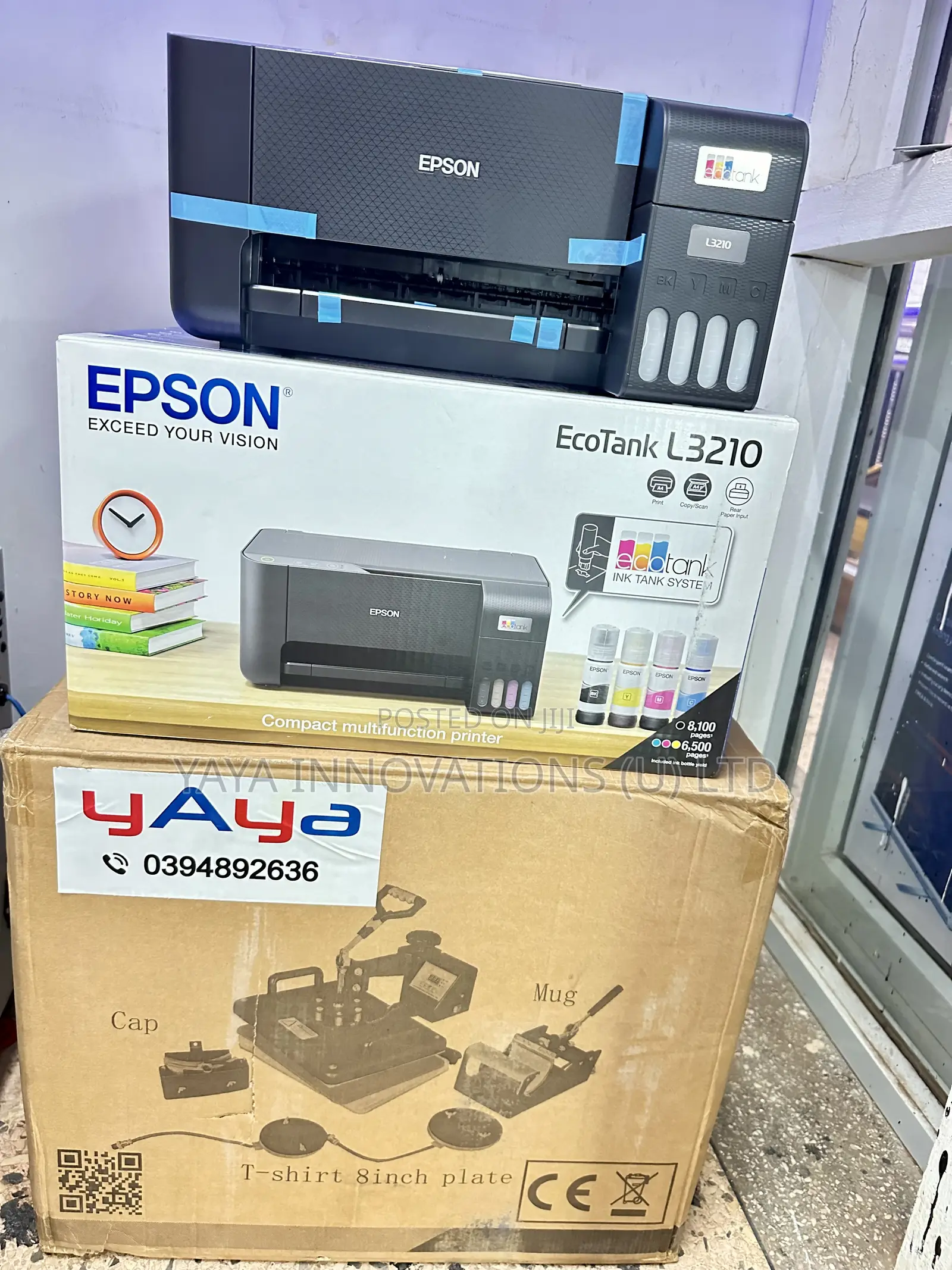 Heat Press Plus Epson L3210 Printer Combo