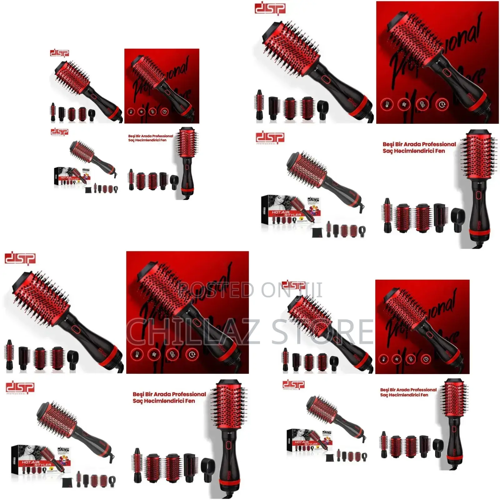 Electric DSP Hair Straightener Comb