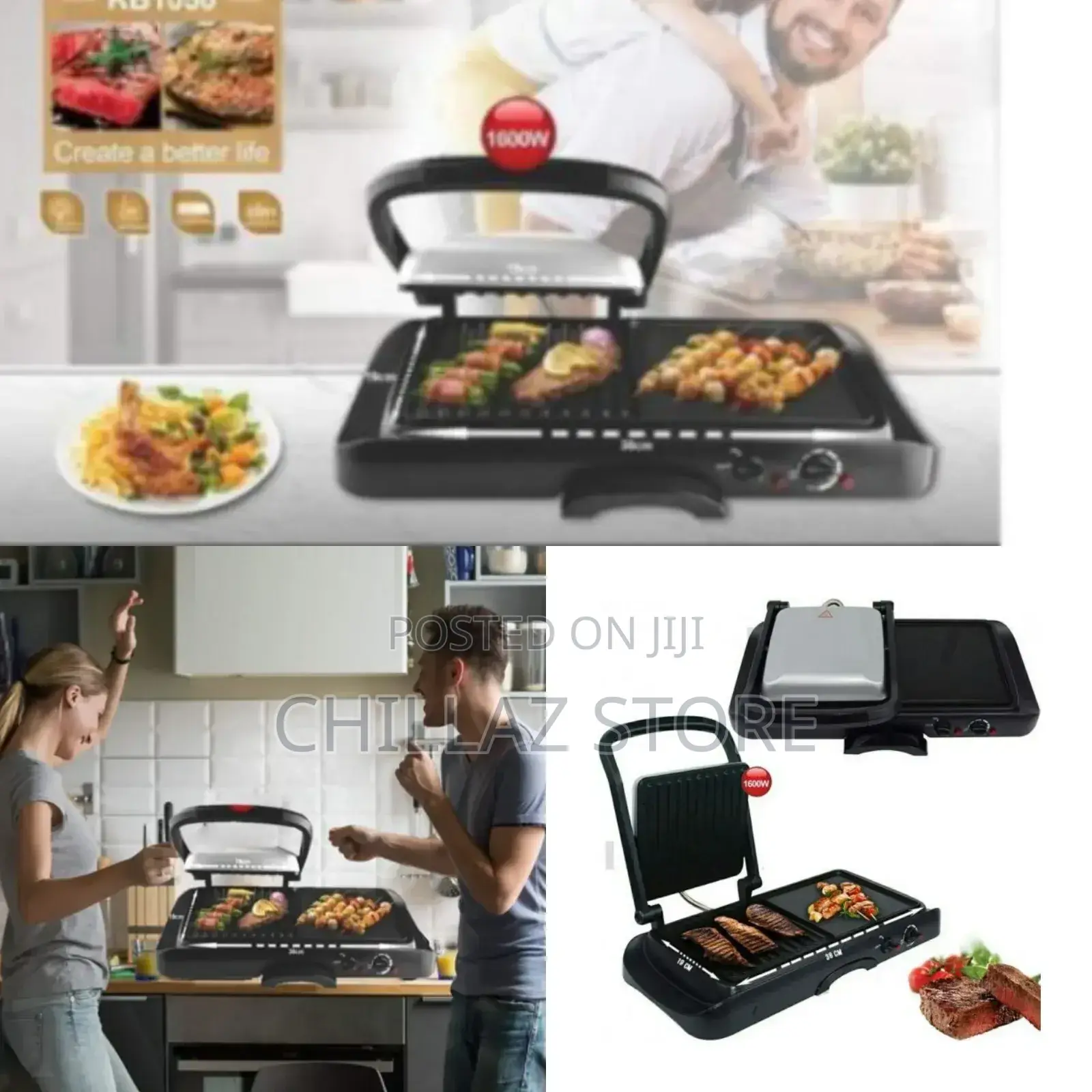Electric DSP Contact Grill