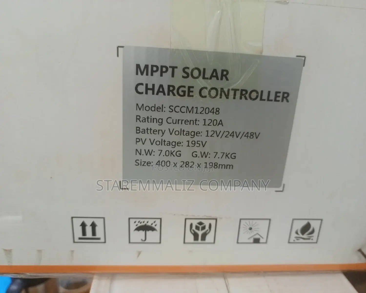 MPPT Charge Controller Model 120a