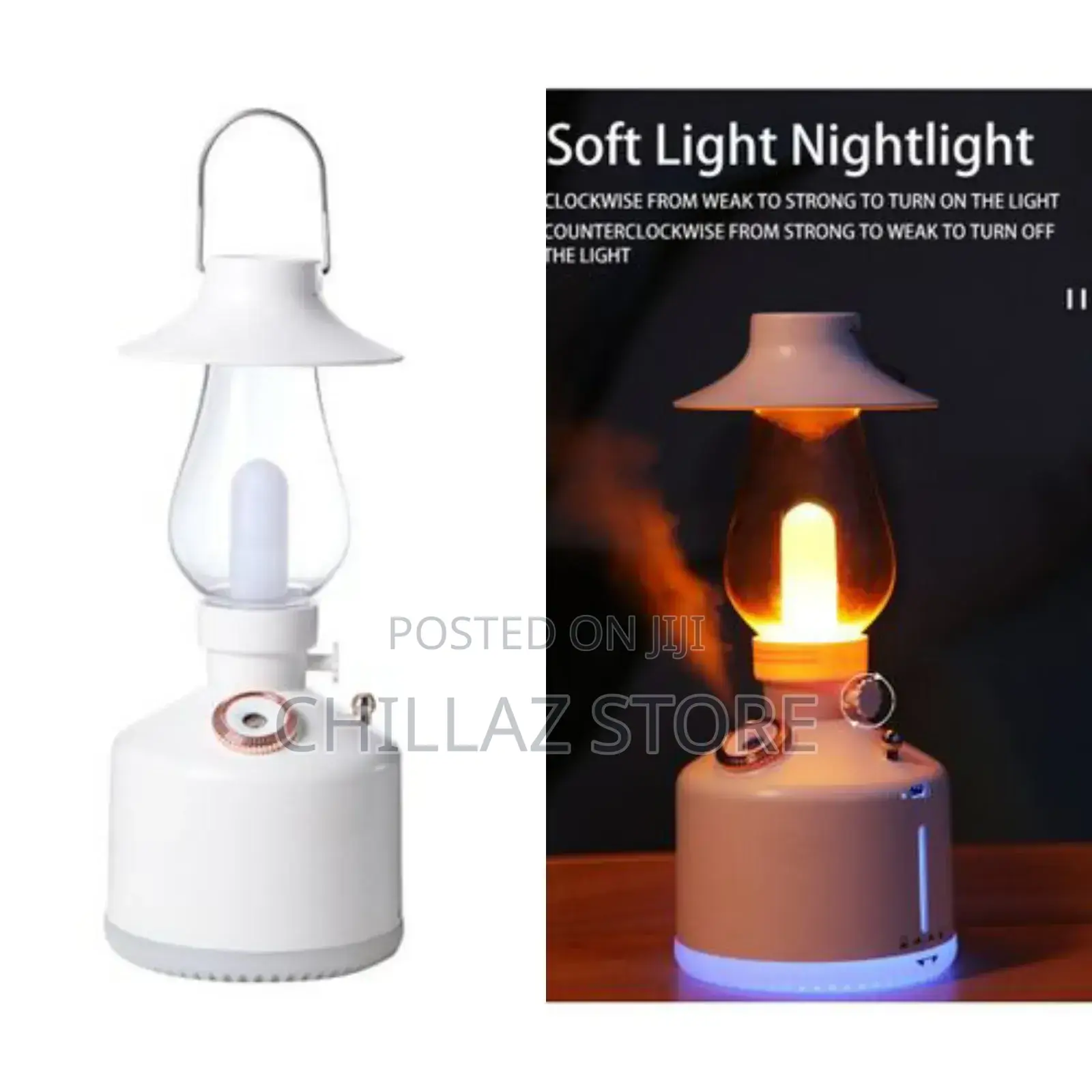 Led Night Light Soft Humidifier