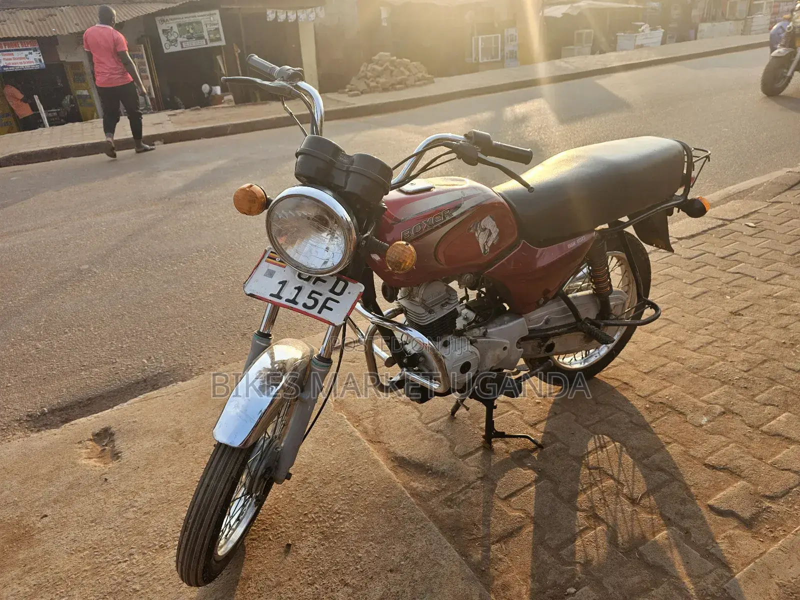Bajaj Boxer 2021 Red