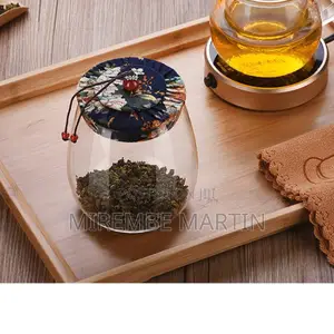 New Glass Jar Coffee Canister.