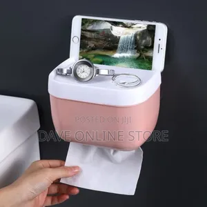 Wall-Mounted Paper Towel Dispenser Toilet Tissue Container