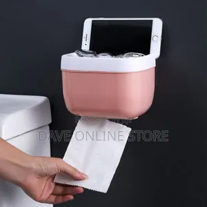 Wall-Mounted Paper Towel Dispenser Toilet Tissue Container