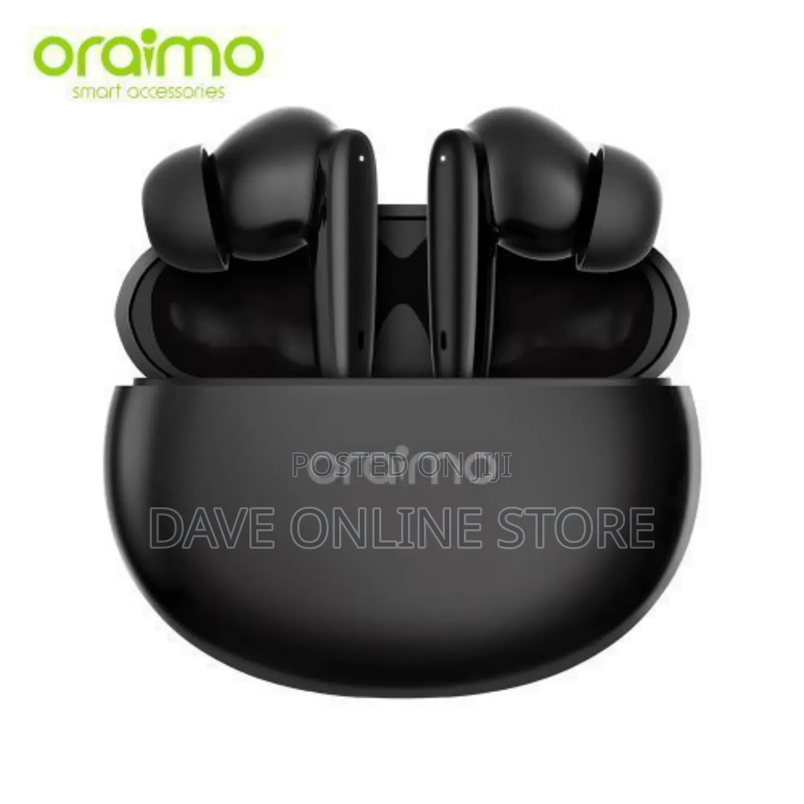 Oraimo Original Riff Smaller Wireless Earbuds - Black