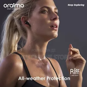 Oraimo Original Riff Smaller Wireless Earbuds - Black