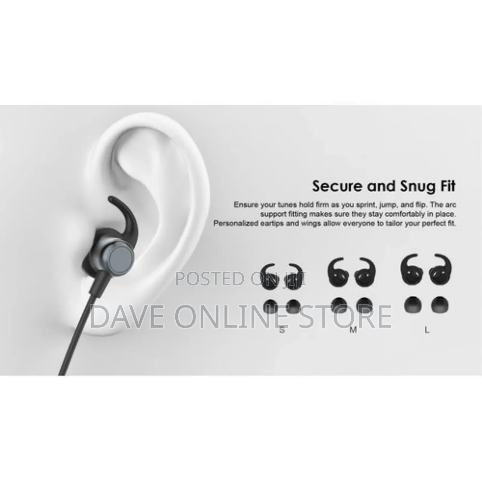 Oraimo Shark-2 BT5.0 in-Ear Wireless Bluetooth Neckband -