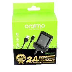 Oraimo Fast Charging Smart Charger - Black