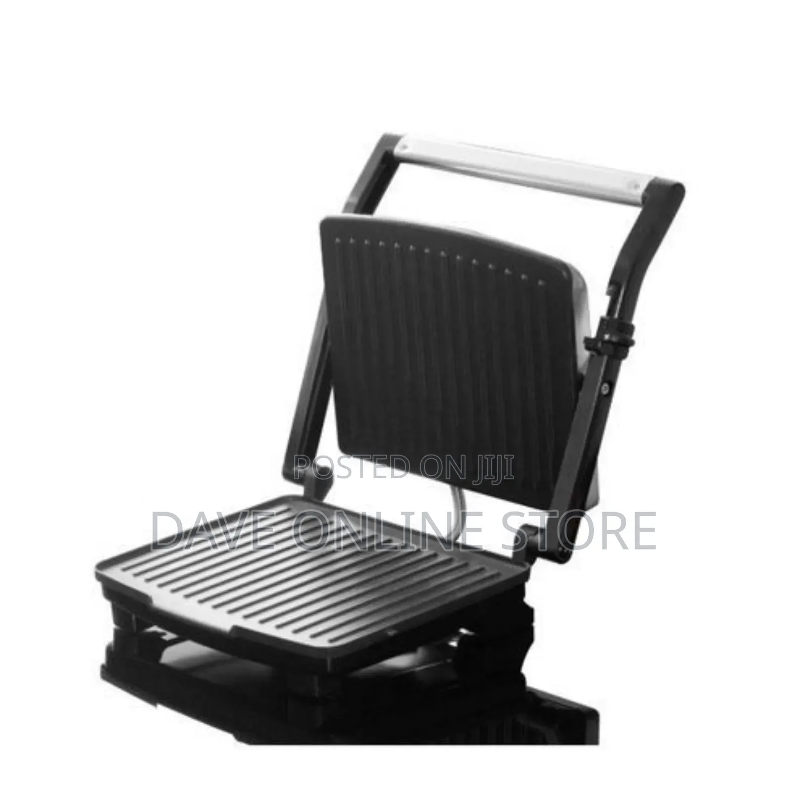 Saachi Sandwich Maker Press Grill Machine- Silver