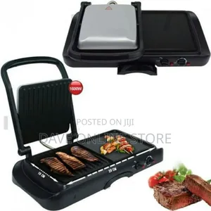 DSP 2 In1 Dual Side Griddle Non-Stick Grill Press