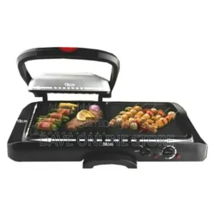 DSP 2 In1 Dual Side Griddle Non-Stick Grill Press