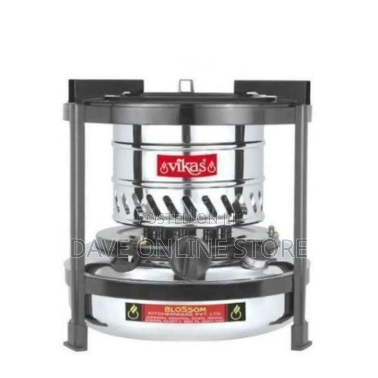 Vikas Portable Outdoor Kerosene Cooking Stove - Silver