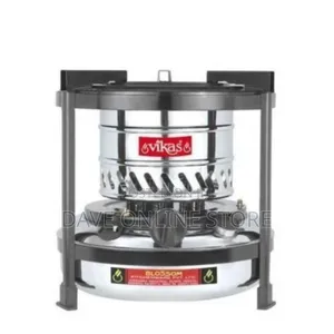 Vikas Portable Outdoor Kerosene Cooking Stove - Silver