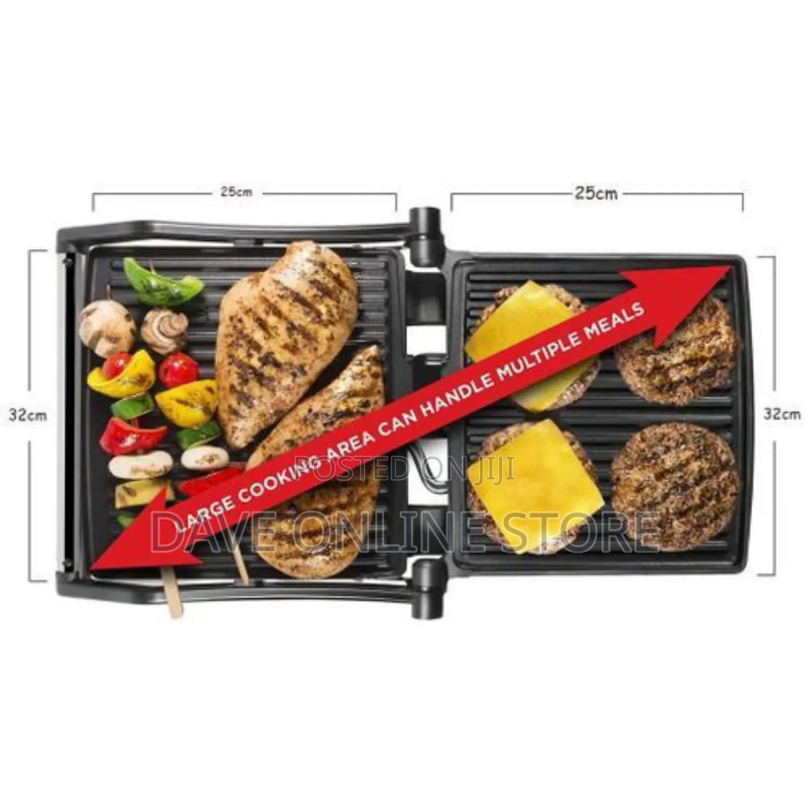 180 Degree Panini BBQ Grill / Sandwich Maker Press Machine