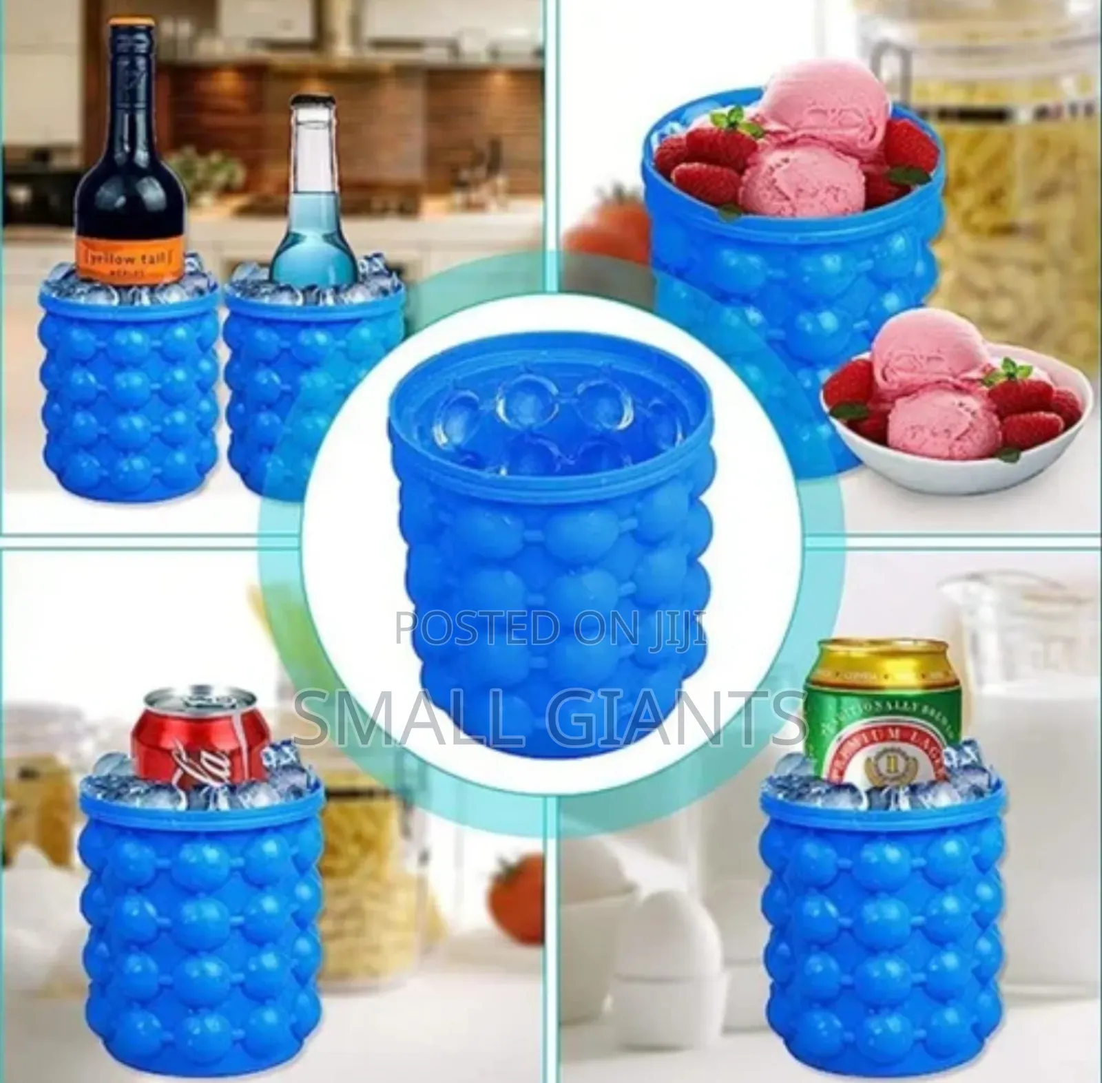 Silicone Home Party And Picnic Ice Cube Maker