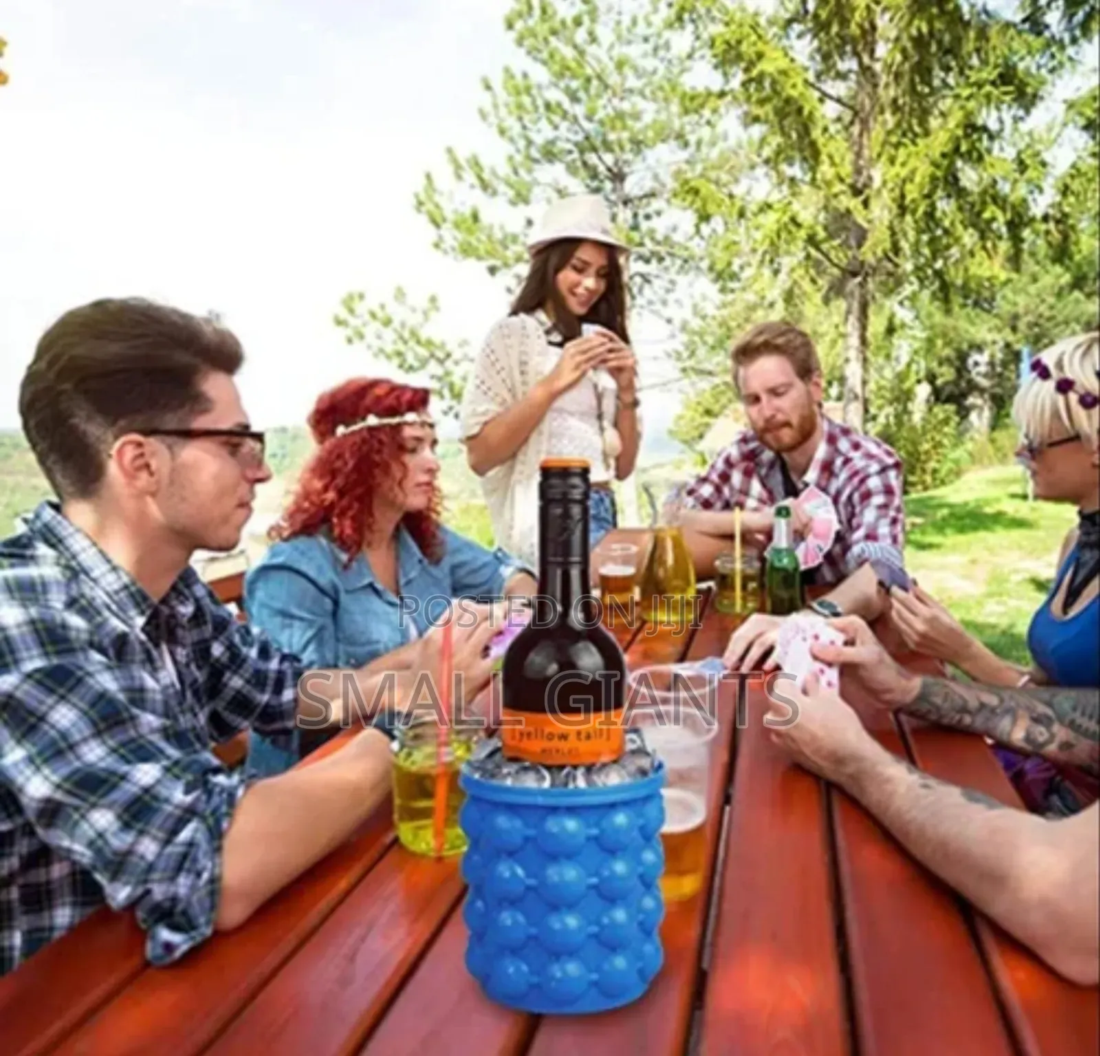 Silicone Home Party And Picnic Ice Cube Maker