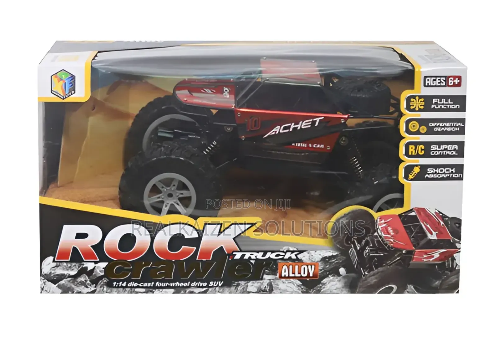 Rock Crawler Remote Control 4x4 Alloy Truck Kid Vehicle