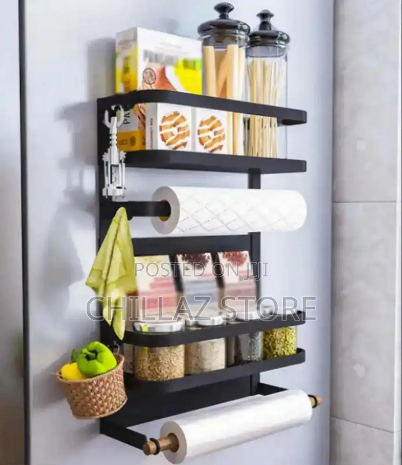 Foldable Fridge Storage Rack