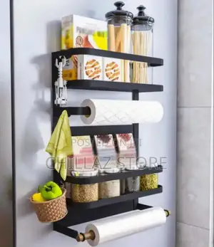 Foldable Fridge Storage Rack
