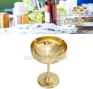 Wine Goblet Metal/ Copper Plating Bar Cup