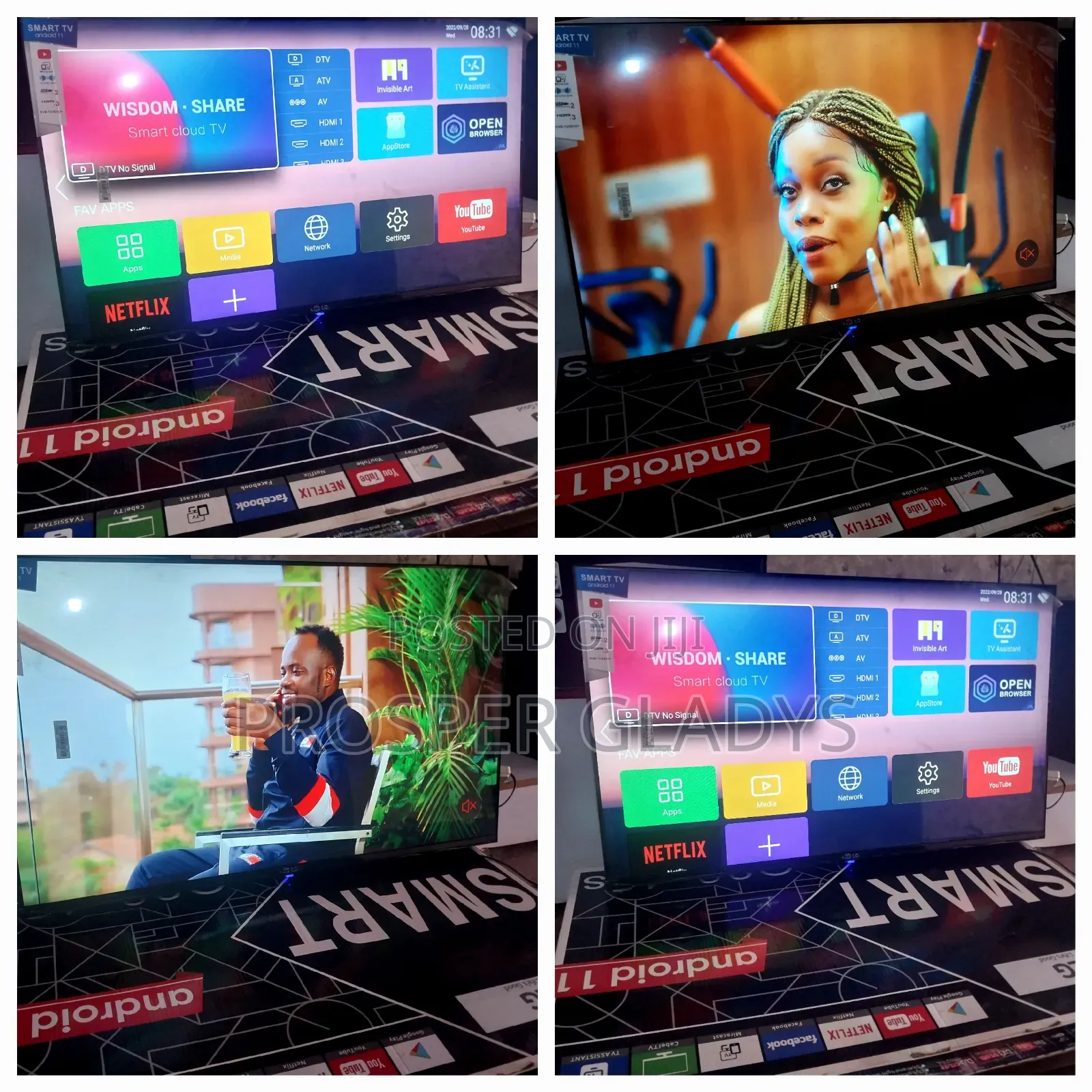 60 Inches Led Lg Smart Digital Flat Screen