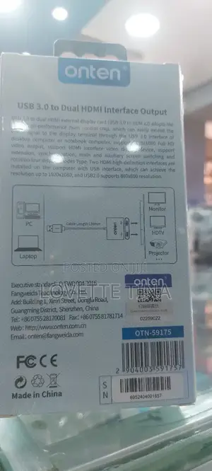 Usb Dual Hdmi Interface Output